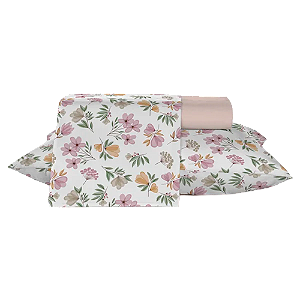 Jogo De Cama Teka 4 Peças Crystal Primaveril 240X250Cm
