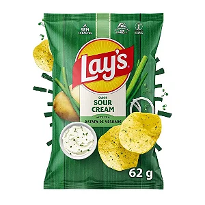 Batata Lays Sour Cream 62G