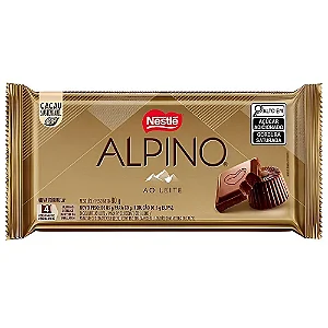 Barras De Chocolate Nestlé Alpino 80G