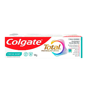 Creme Dental Colgate Total 12 Fresh Mint 90G