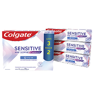 Creme Dental Colgate Sensitive Original 90G Leve 3 Pague 2