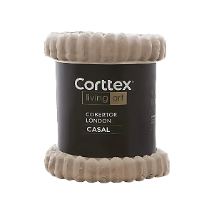Cobertor Corttex London Bege