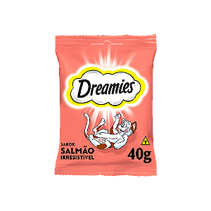 Petiscos Dreamies Salmão 40G