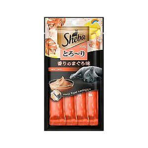 Petisco Sheba Atum Com 4 Sachê 48G