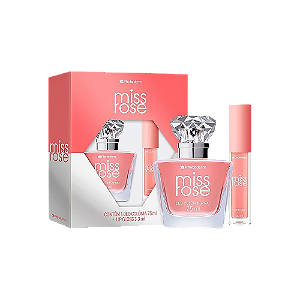 Kit Phytoderm Colônia 75ML Miss Rosé + Lip Gloss 3ML