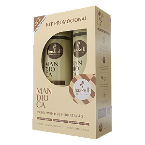 Kit Haskell Shampoo + Condicionador Mandioca 300ML