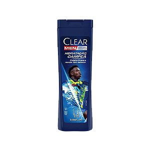 Shampoo Clear Men Anticaspa Hidratação Campeã 400ML