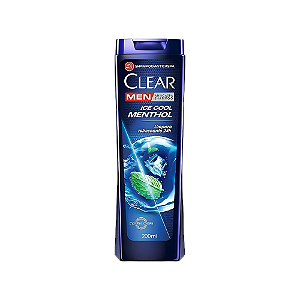 Shampoo Clear Men Anticaspa Ice Cool Menthol 200ML