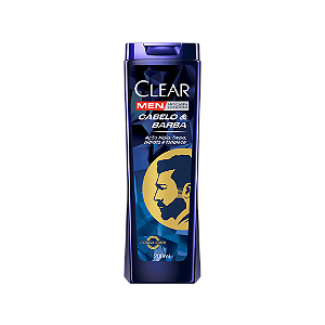 Shampoo Clear Men Anticaspa Cabelo E Barba 200ML