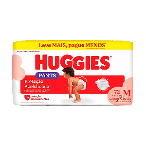 Fralda Descartável Huggies Roupinha M Supreme Care Com 72