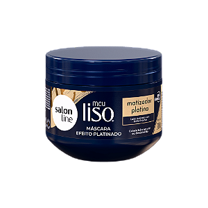Creme Matizador Salon Line Meu Liso Platinado 300G