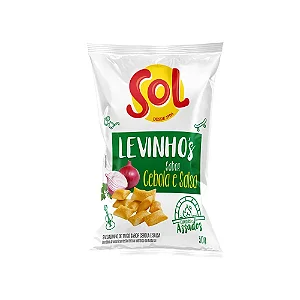 Salgadinho Sol Levinho's Cebola E Salsa 50G
