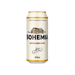 Cerveja Bohemia Puro Malte Lata 473ml