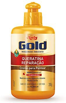Creme de Pentear Niely Gold Querantina 280g