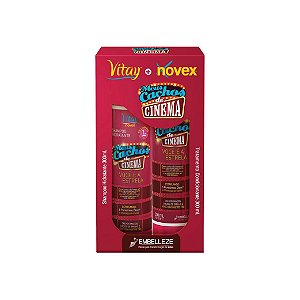 Kit Shampoo e Condicionador Novex Meus Cachos de Cinema 300ml