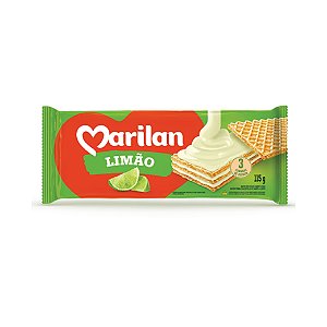 Biscoito Marilan Wafer Limão 80g