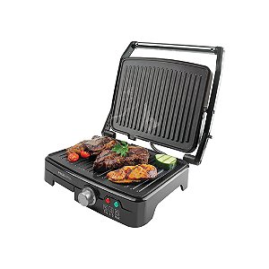 Grill Mallory Asteria 220v - Preto/Inox