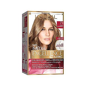 Coloração Imédia Excellence 71 Louro Acinzentado