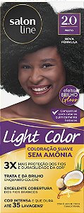 Coloração Salon Line Light Color 2.0 Preto