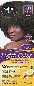 Coloração Salon Line Light Color 4.0 Castanho Médio