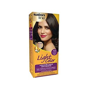 Coloração Salon Line Light Color 4.0 Castanho Médio