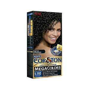 Coloração Cor&Ton Mini Kit 1.110 Preto Onix