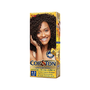 Coloração Cor&Ton Mini kit 4.0 Castanho Médio