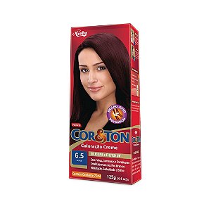 Coloração Cor&Ton Mini kit 6.5 Acajú