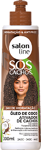 Ativador de Cachos Salon Line Coco 300ml