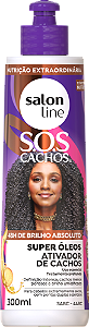 Ativador de Cachos Salon Line Nitrição 300ml