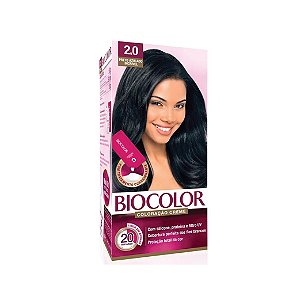 Coloração Biocolor Mini Kit Creme 2.0 Preto Azulado