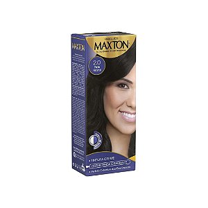 Tintura Creme Maxton Kit Prático 2.0 Preto Natural