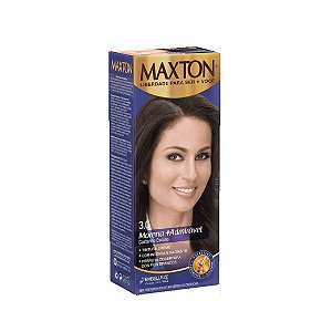 Tintura Creme Maxton Kit Prático 3.0 Castanho Escuro
