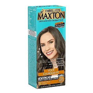Coloração Creme Maxton Mini Kit 6.1 Louro Cinza Escuro