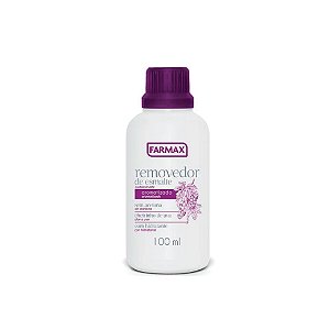 Removedor Sem Acetona Farmax Uva 100ml