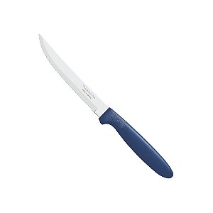 Faca Tramontina Para Churrasco Ipanema Azul Inox 23360/415