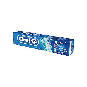 Creme Dental Oral-B 4 em 1 Menta Fresca 70g