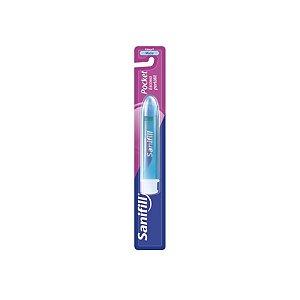 Escova Dental Sanifill Pocket Box Macia 16416