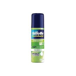 Espuma de Barbear Gillette Sensitive 56g