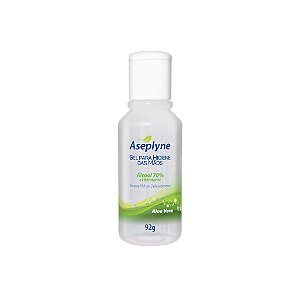 Álcool Gel Aseplyne Aloe Vera Para Mãos 92g