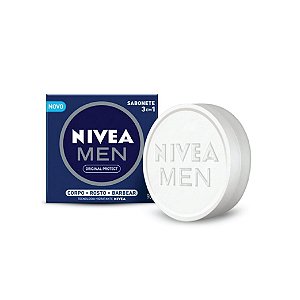 Sabonete Nivea 3em1 Men Original Protect 90g