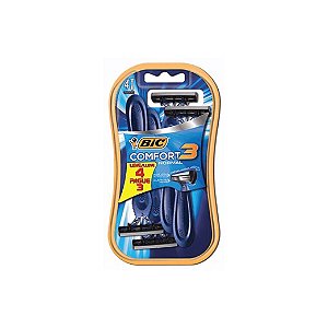 Aparelho de Barbear Bic Comfort3 Advance Normal 929849 Leve 4 Pague 3