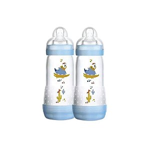 Kit Mamadeiras Mam First Bottle Boys com 2 Peças 260ml