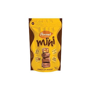 Mini Bombom Flormel Com Amendoim Zero Açúcar 60g