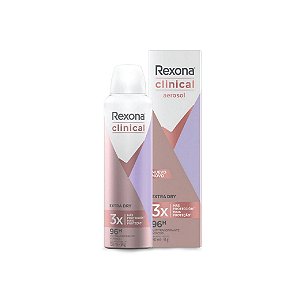 Desodorante Aerosol Rexona Clinical Extra Dry 150ml