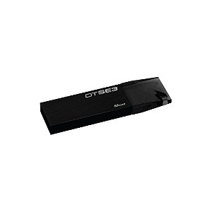 Pendrive Kingston 8GB DTSE3 - Preto