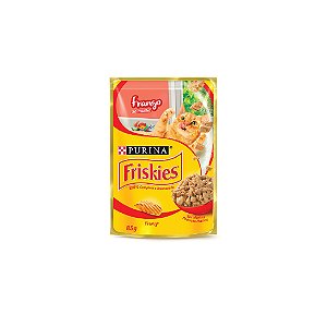 Ração Friskies Sachê Frango ao Molho 85g