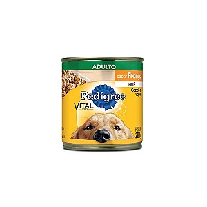 Patê Pedigree Adulto Frango Lata 280g