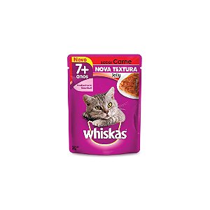 Ração Whiskas Sachê Carne Adulto 85g