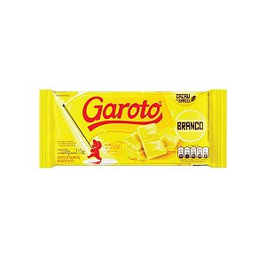 Barra de Chocolate Garoto Branco 90g